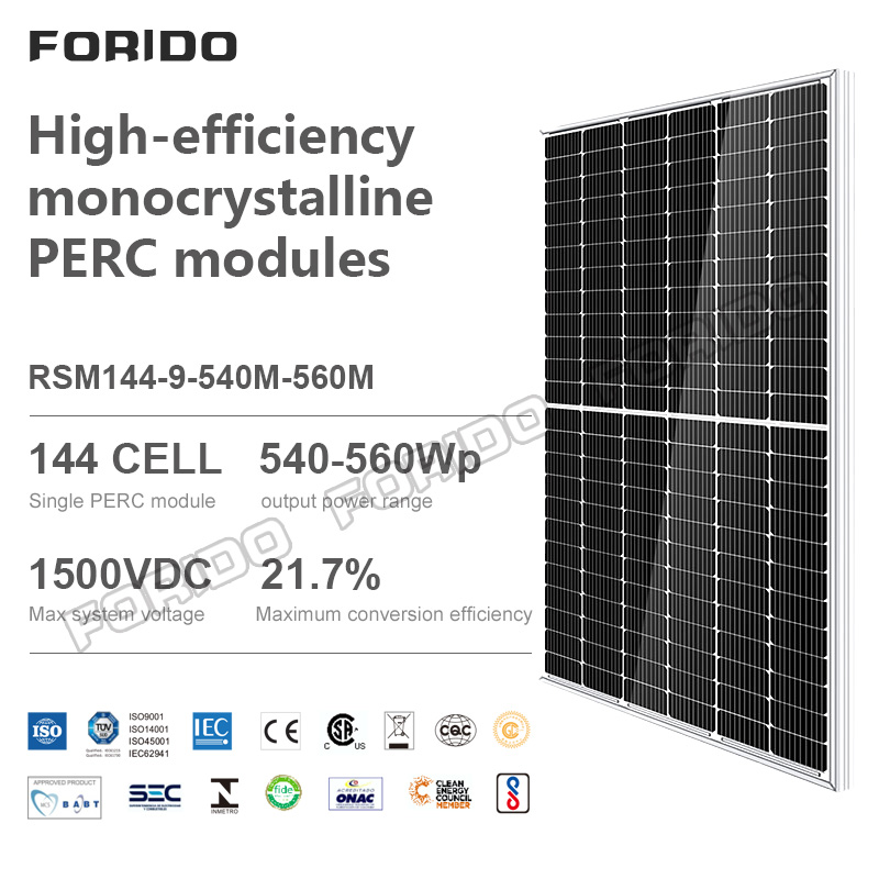 PERC (Passivated Emitter And Rear Cell) Solar Panel