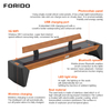 Intelligent Seats - Backrest - Wooden Wind