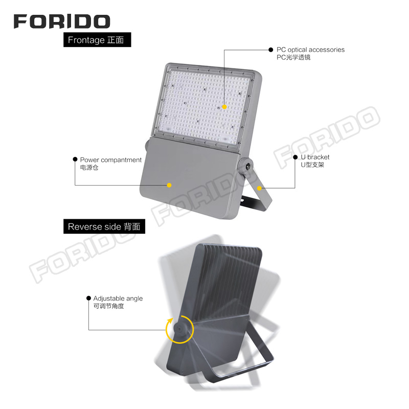 High pole lamp LED lamp head