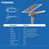 LED solar landscape lamp with 120W power and 12V voltage, with lamp head