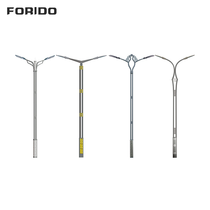 AC dual-arm LED street lamp