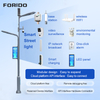 Dual-arm Smart Street Light with Integrated Display And Surveillance System