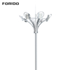 Fixed Flower Shaped Lamp Panel Pole Light