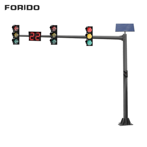 Solar F Pole Single Cantilever Signal Light