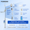 Wind-Solar Hybrid Smart Street Light with Integrated Display and Monitoring System