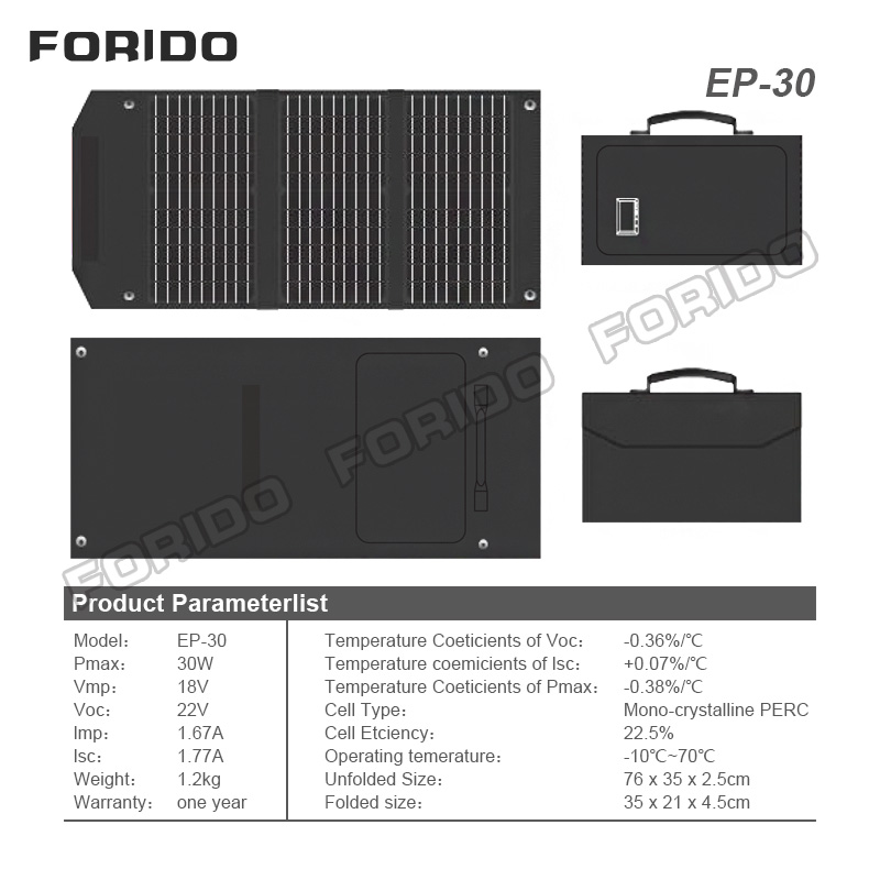 EP Foldable Solar Panel