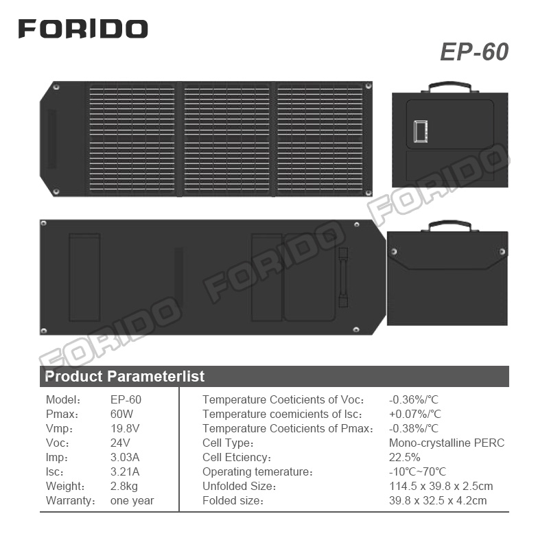 EP Foldable Solar Panel