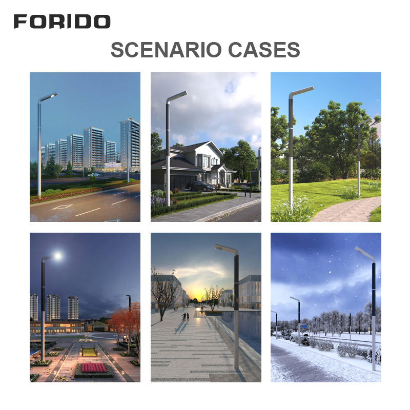 Flexible Solar Street Lights