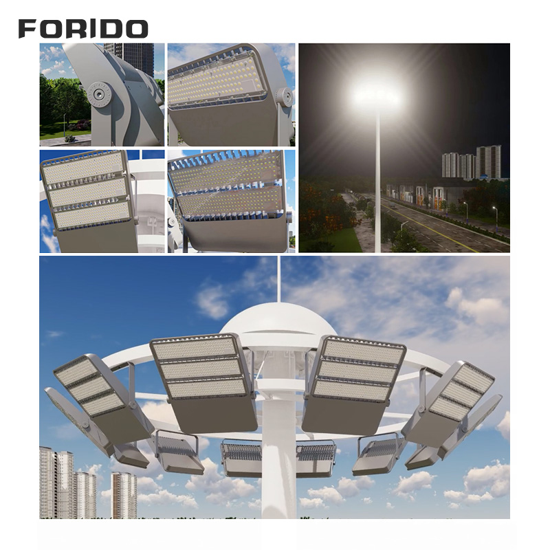High pole lamp LED Spotlight lamp head