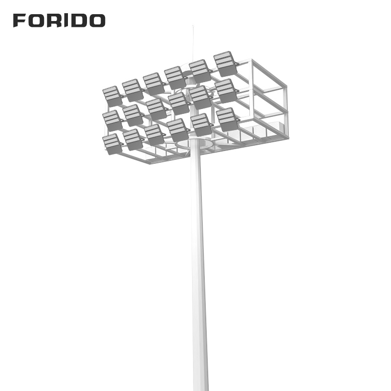 Liftable And Fixed Frame Lamp Panel High Pole Light