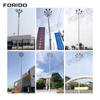 Fixed Flower Shaped Lamp Panel Pole Light