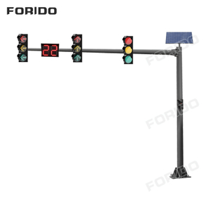 Solar F Pole Single Cantilever Signal Light