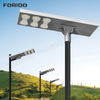 Integrated solar street lamp lamp head