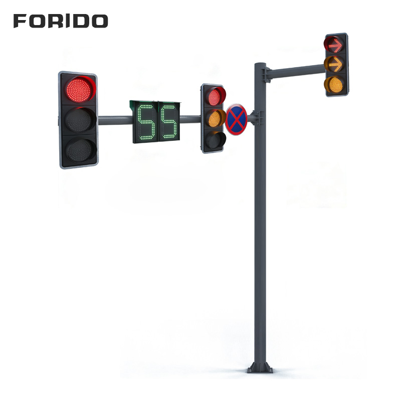 T-pole Double Cantilever Signal Light