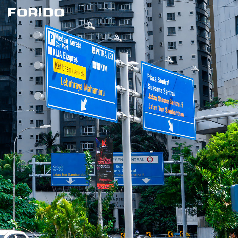 Long-Lasting T-bar Cantilever Sign