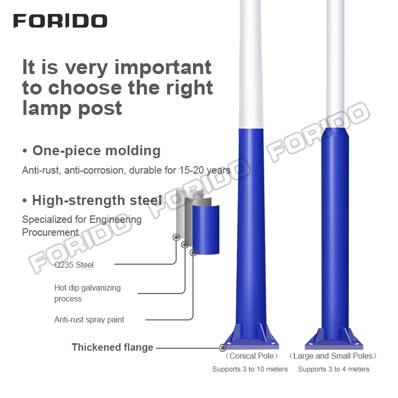 Split-Type Solar Street Light (Dual Arm)