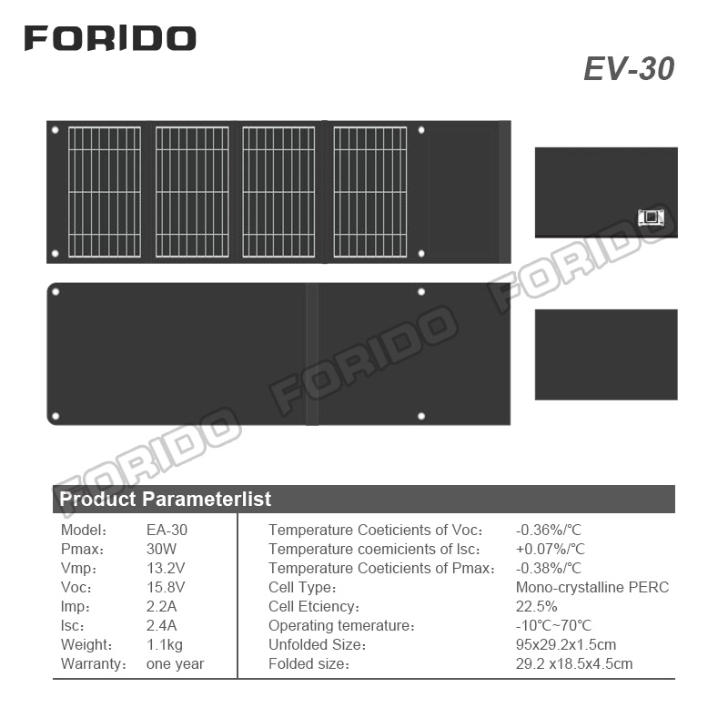EA Foldable Solar Panel