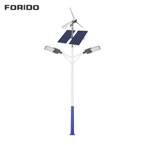 Wind-Solar Hybrid Split-Type Solar Street Light (Dual Arm)
