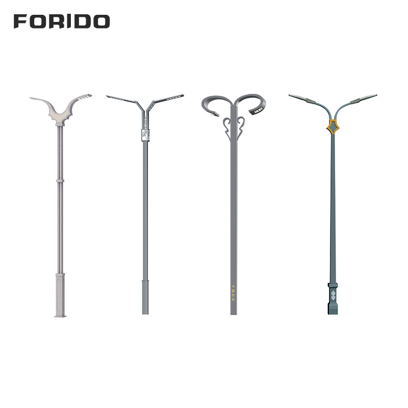 AC dual-arm LED street lamp