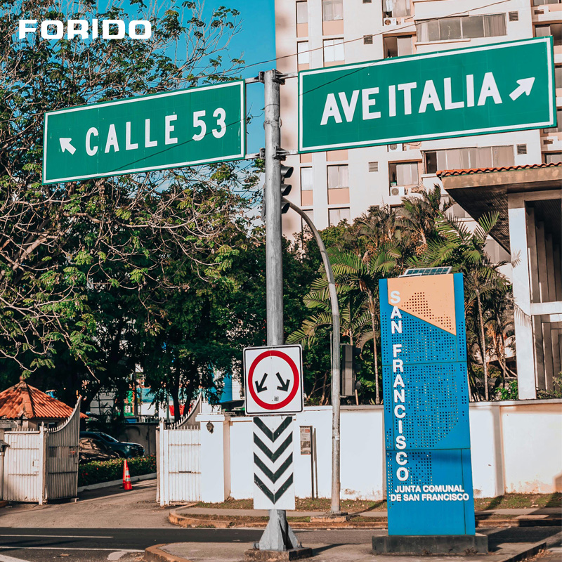 Long-Lasting T-bar Cantilever Sign