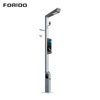 Single-arm Smart Street Light with Integrated Display and Camera