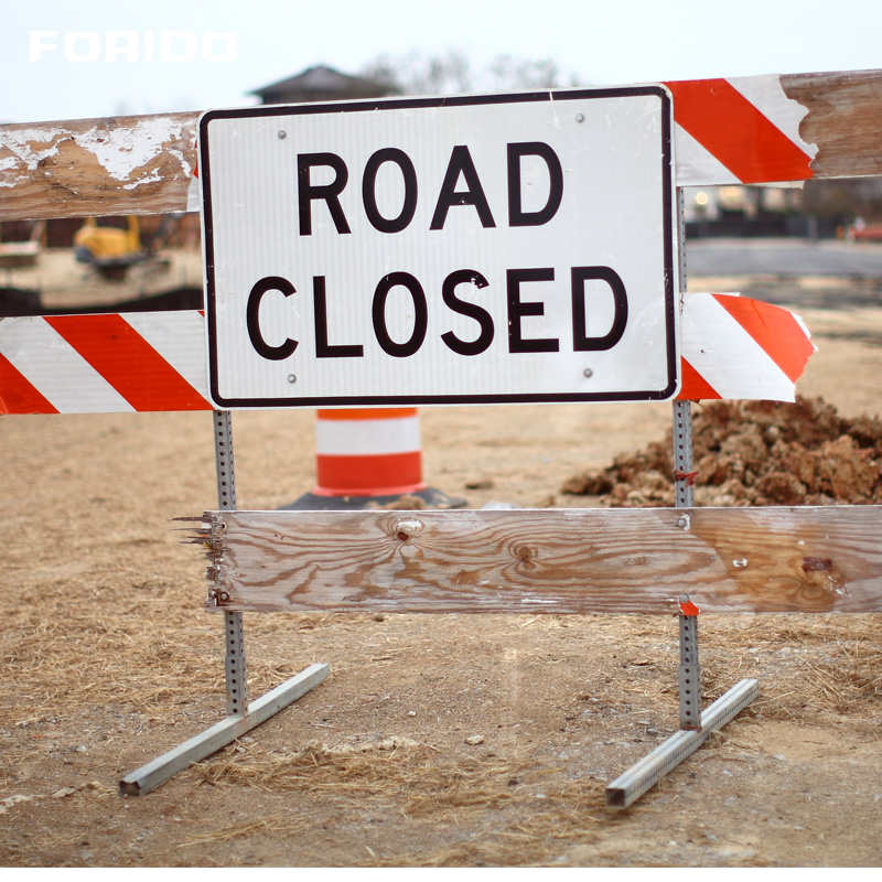 Portable Safety Mobile Road Sign