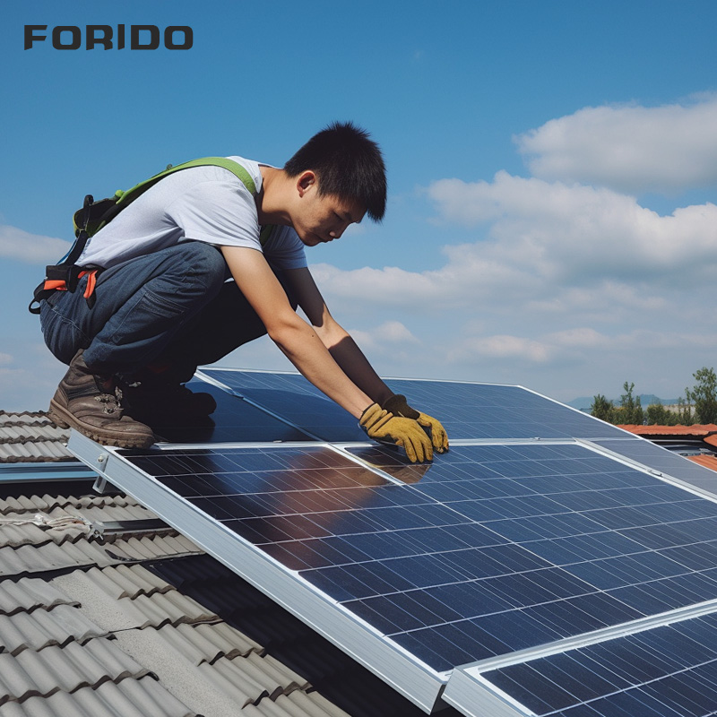 Dual-sided 560-580W Solar Panel