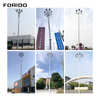 Fixed Flower Shaped Lamp Panel Pole Light