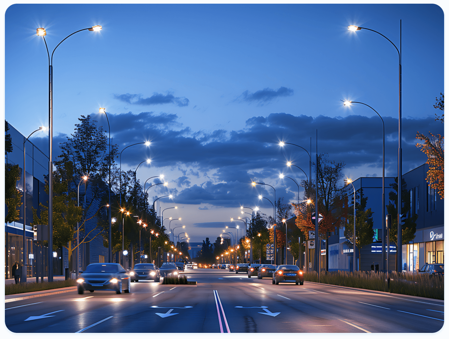 Comprehensive Smart Streetlight and Integrated Facility Solution