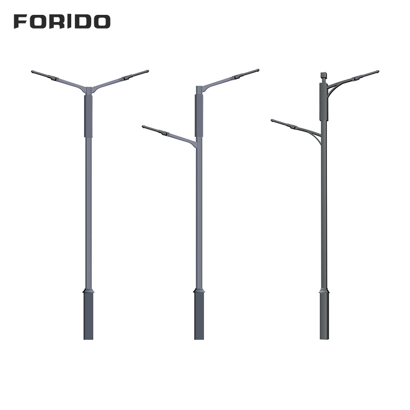 Double-arm street lamp