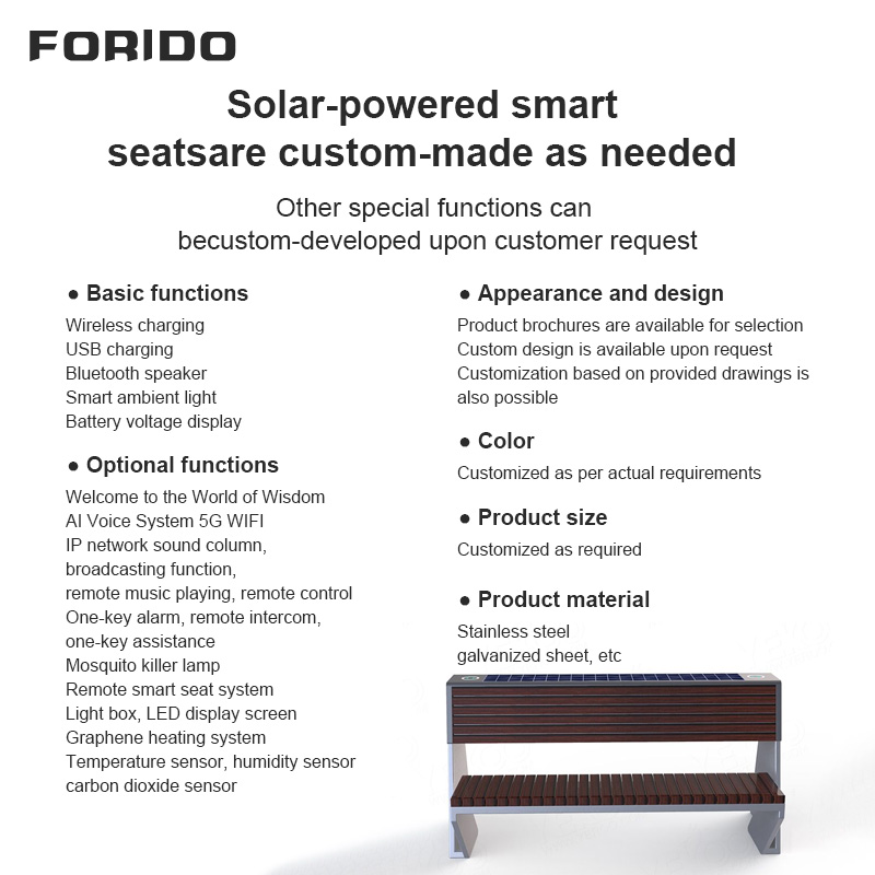 Intelligent Seats - Flat Style - Table And Chair Style