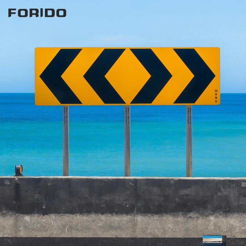 Durable Three-post Road Sign