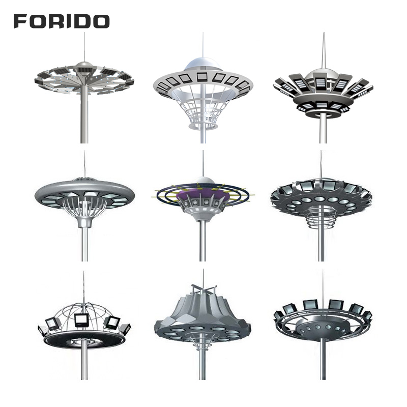 Liftable UFO Lamp Panel High Pole Light