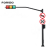 F Pole Single Cantilever Signal Light