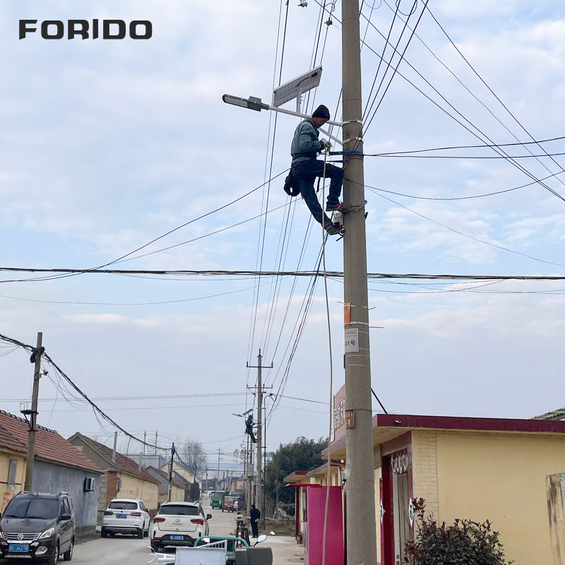 Distributed Solar Street Lights