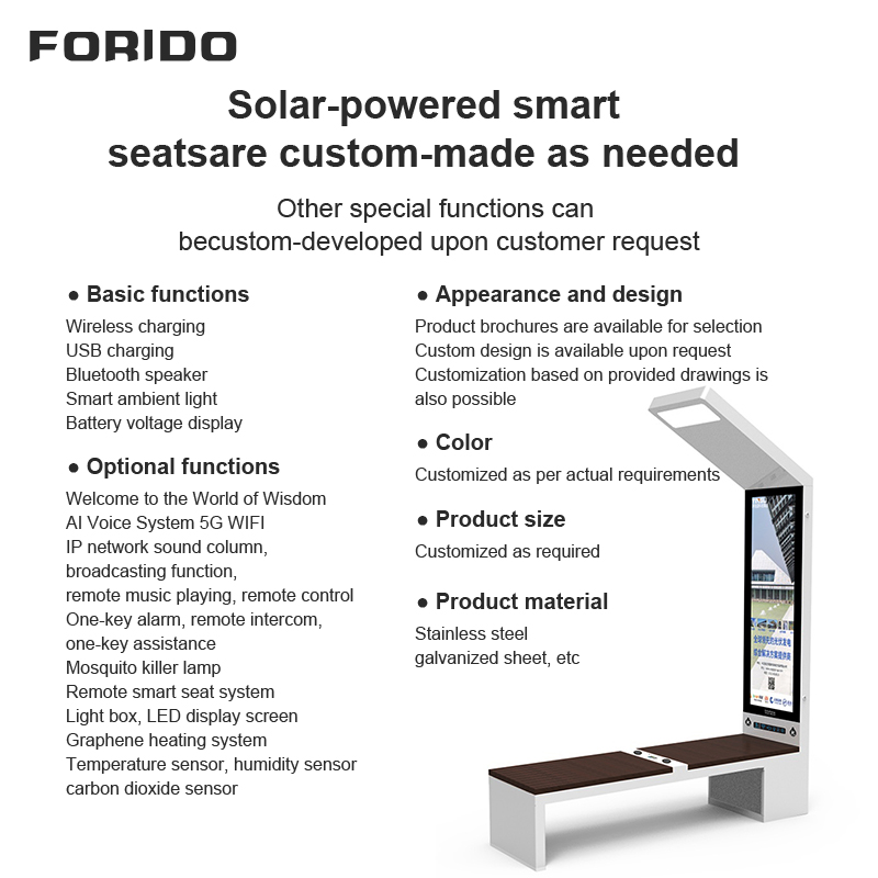 Intelligent Seats - Backrest - With Display Screen