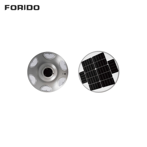 Solar landscape lighting fixtures with 60W - 120W LED lamp heads