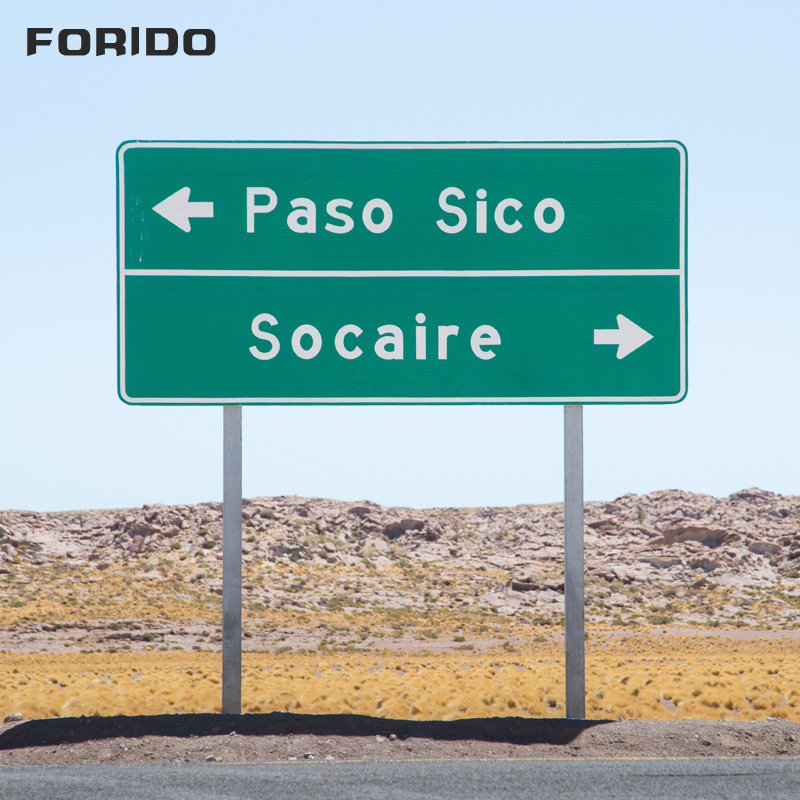 High-Visibility Double Column Sign