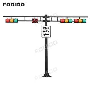 T-pole Double Cantilever Signal Light