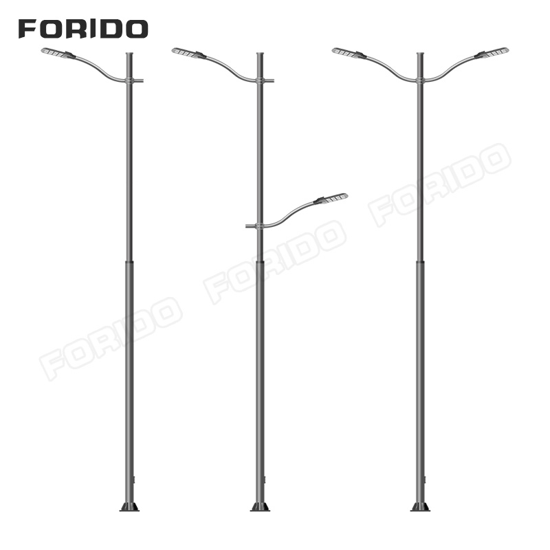 Double-arm street lamp