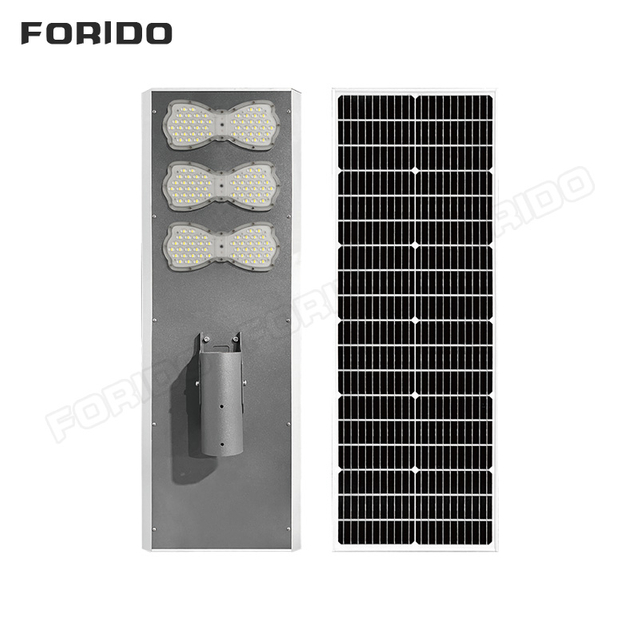 Integrated solar street lamp lamp head