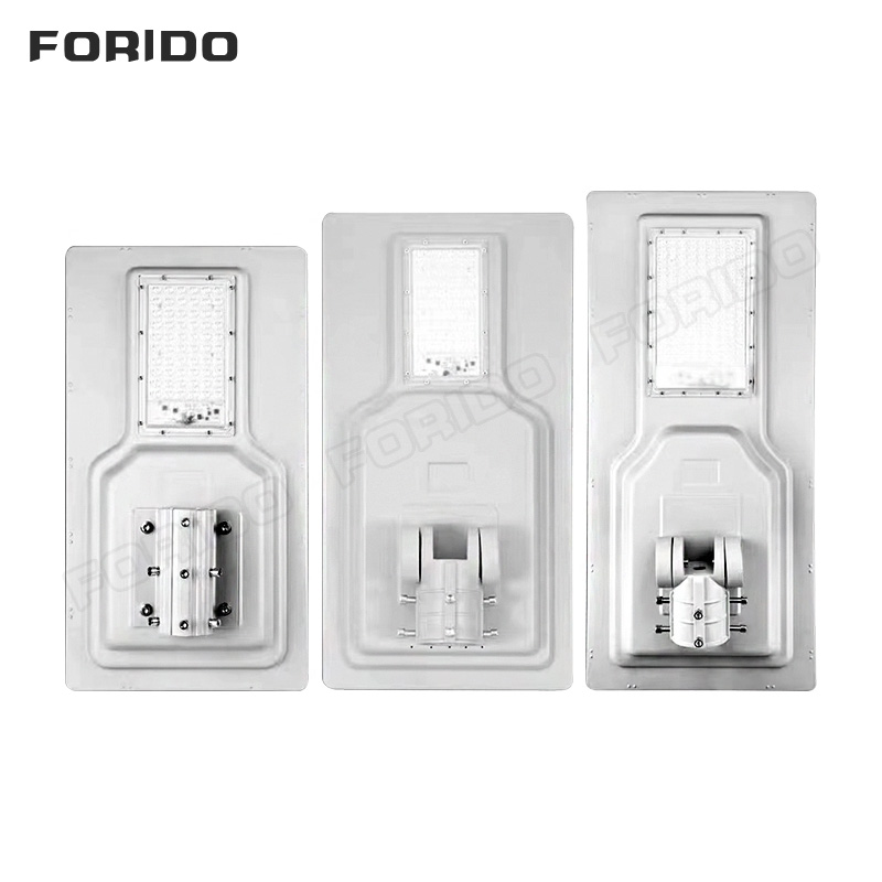 LED Integrated solar street lamp lamp head