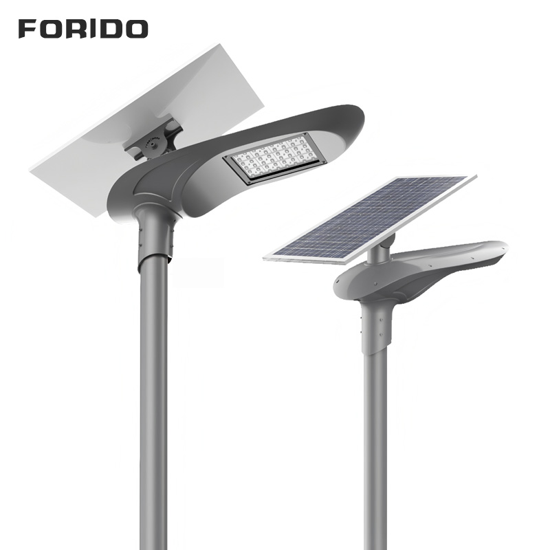 LED solar landscape lamp with 120W power and 12V voltage, with lamp head