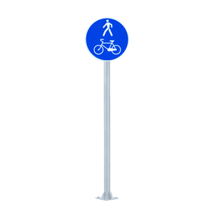 Custom High Visibility Single Column Sign